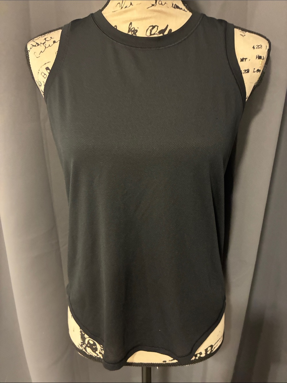 lululemon athletica Black Muscle Tank